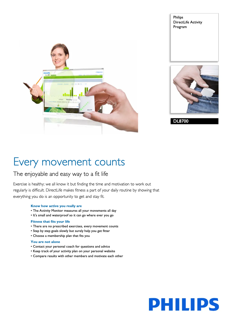 Page n°1 - Manuel utilisateur Philips DL8770