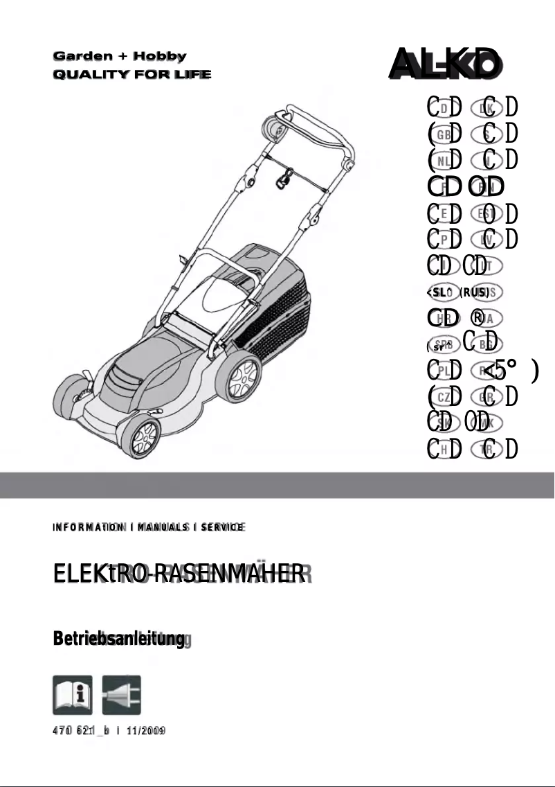 Page 1 de la notice Manuel utilisateur AL-KO Silver 470 E Premium