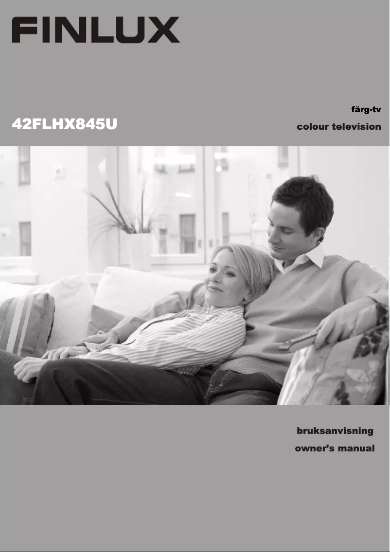Page n°1 - Manuel utilisateur Finlux 42FLHX845U