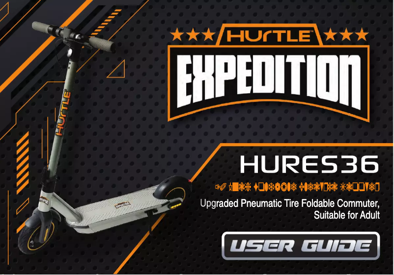 Page 1 de la notice Manuel utilisateur Hurtle HURES36