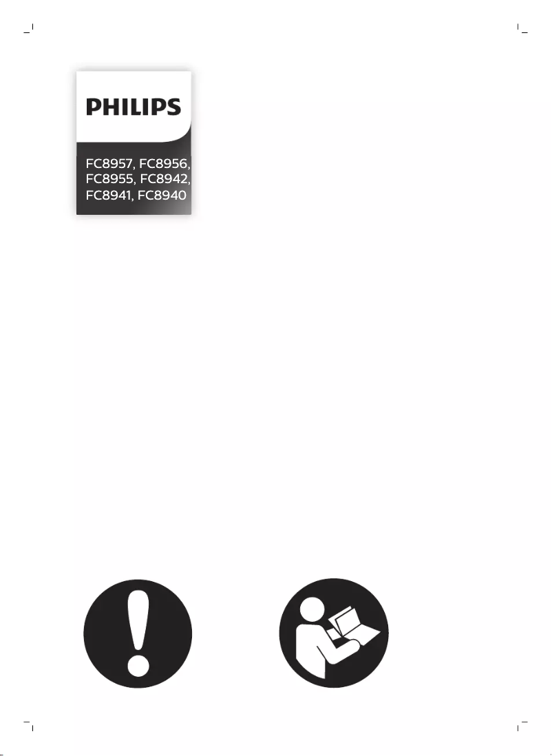 Page 1 de la notice Manuel utilisateur Philips Performer Ultimate FC8957
