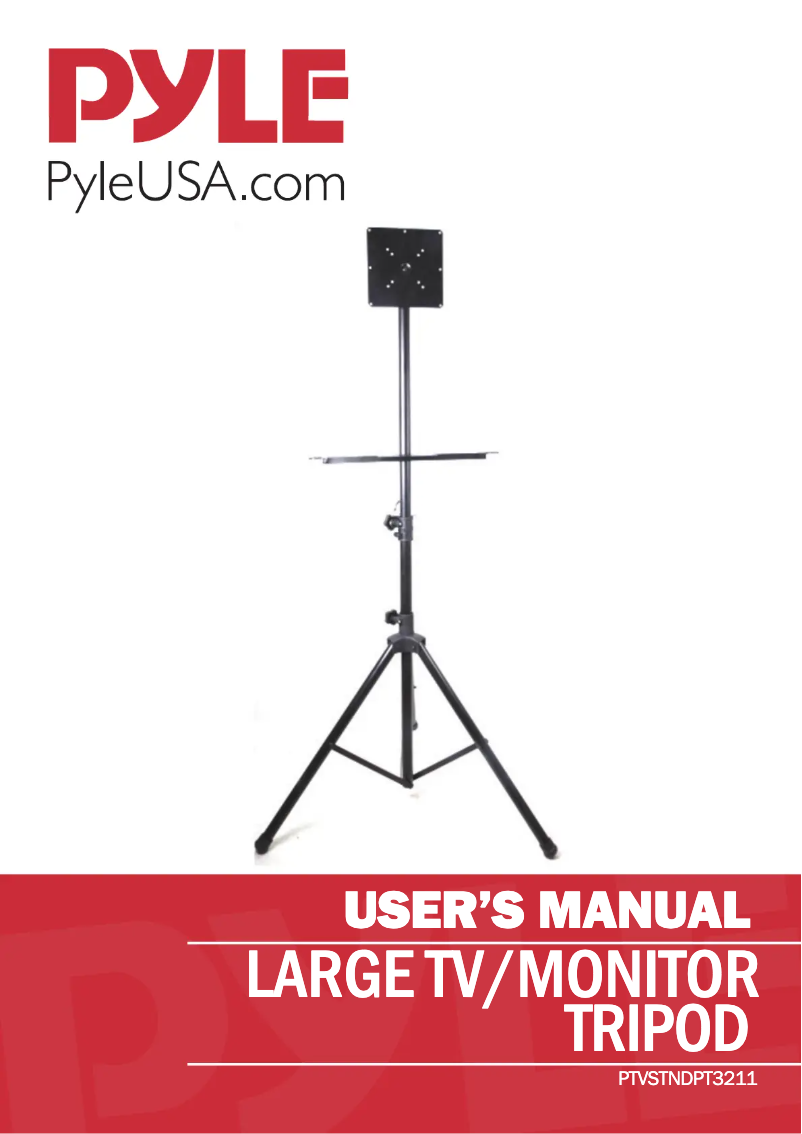 Page 1 de la notice Manuel utilisateur Pyle PTVSTNDPT3211