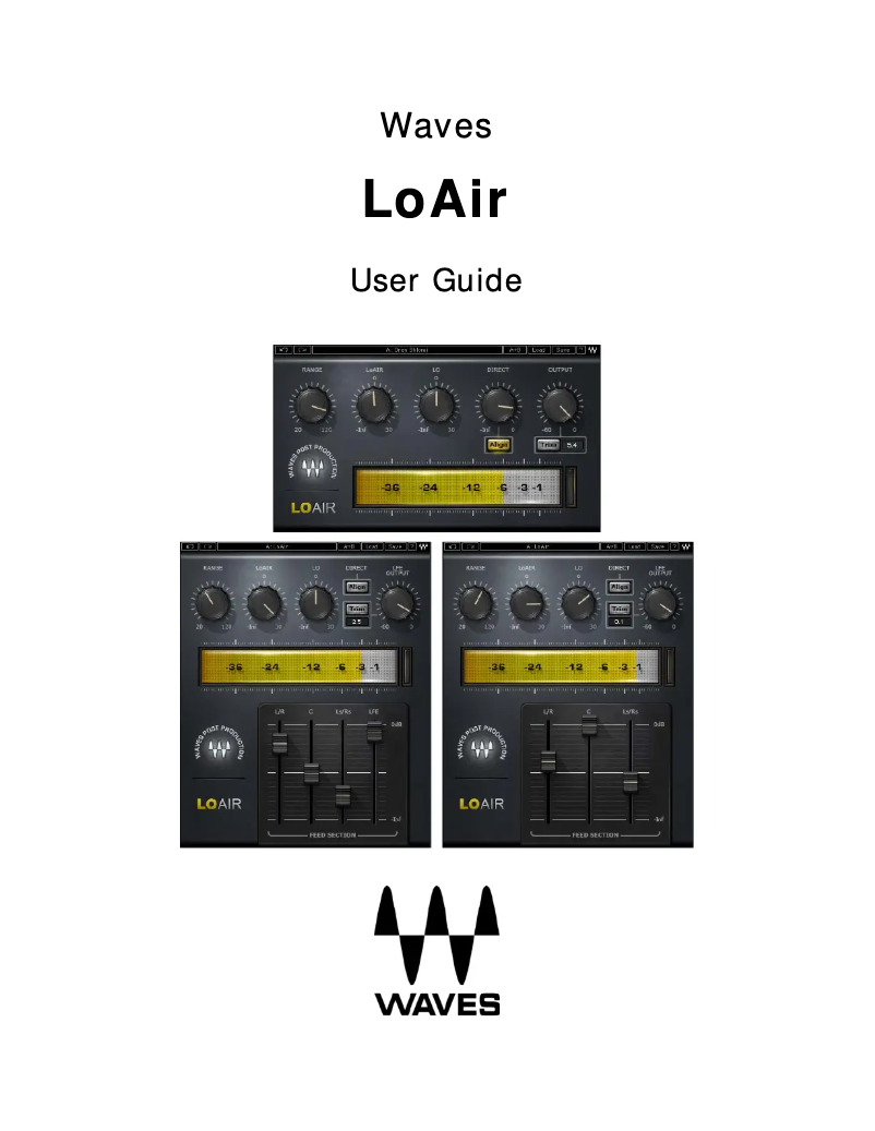 Image de la première page du manuel de l'appareil LoAir