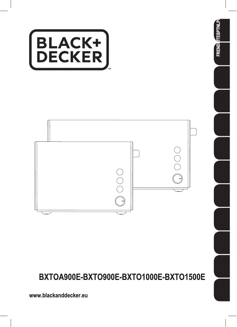 Page 1 de la notice Manuel utilisateur Black & Decker BXTO900E