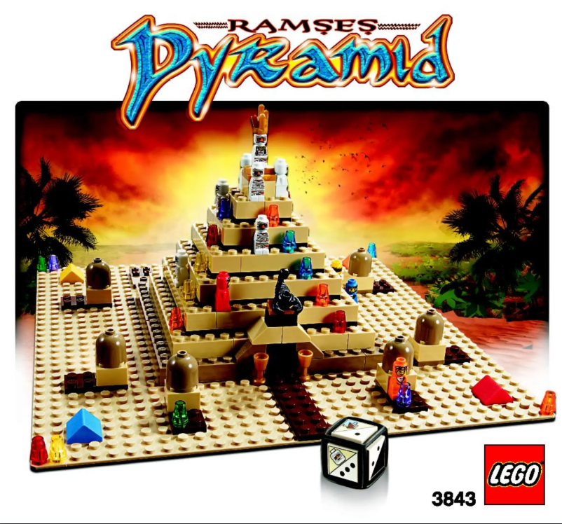Page 1 de la notice Manuel utilisateur Lego Ramses Pyramid