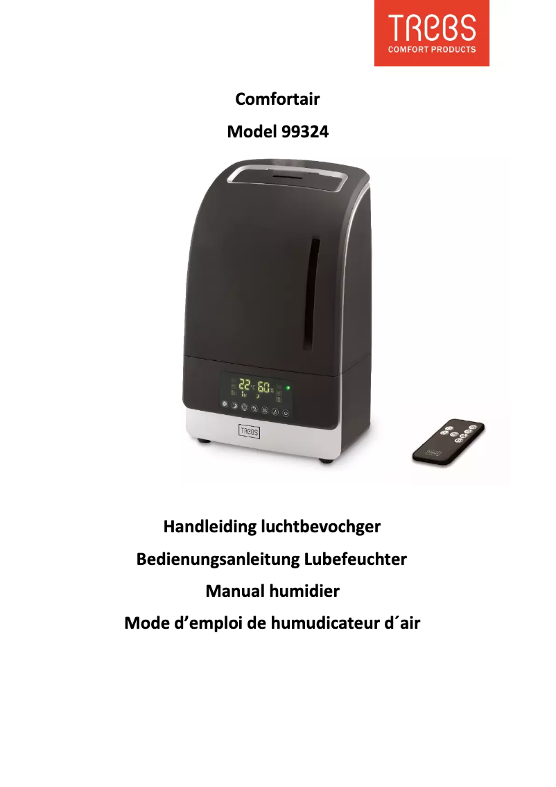 Página 1 del manual Manual de usuario Trebs Comfortair 99324