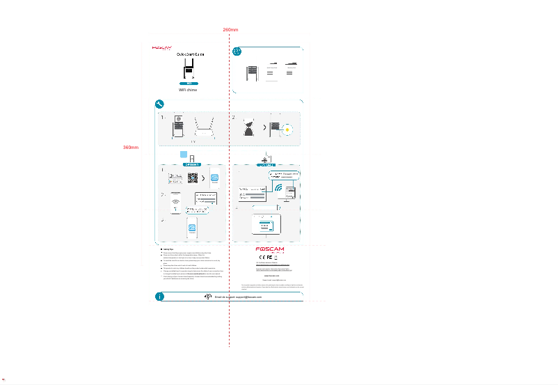 Page 1 de la notice Manuel utilisateur Foscam VC1