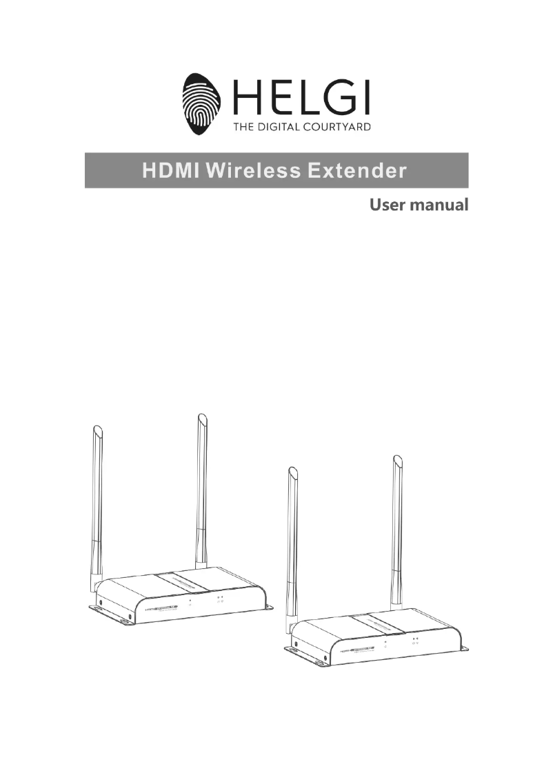 Página 1 del manual Manual de usuario HELGI HLG0388PRO