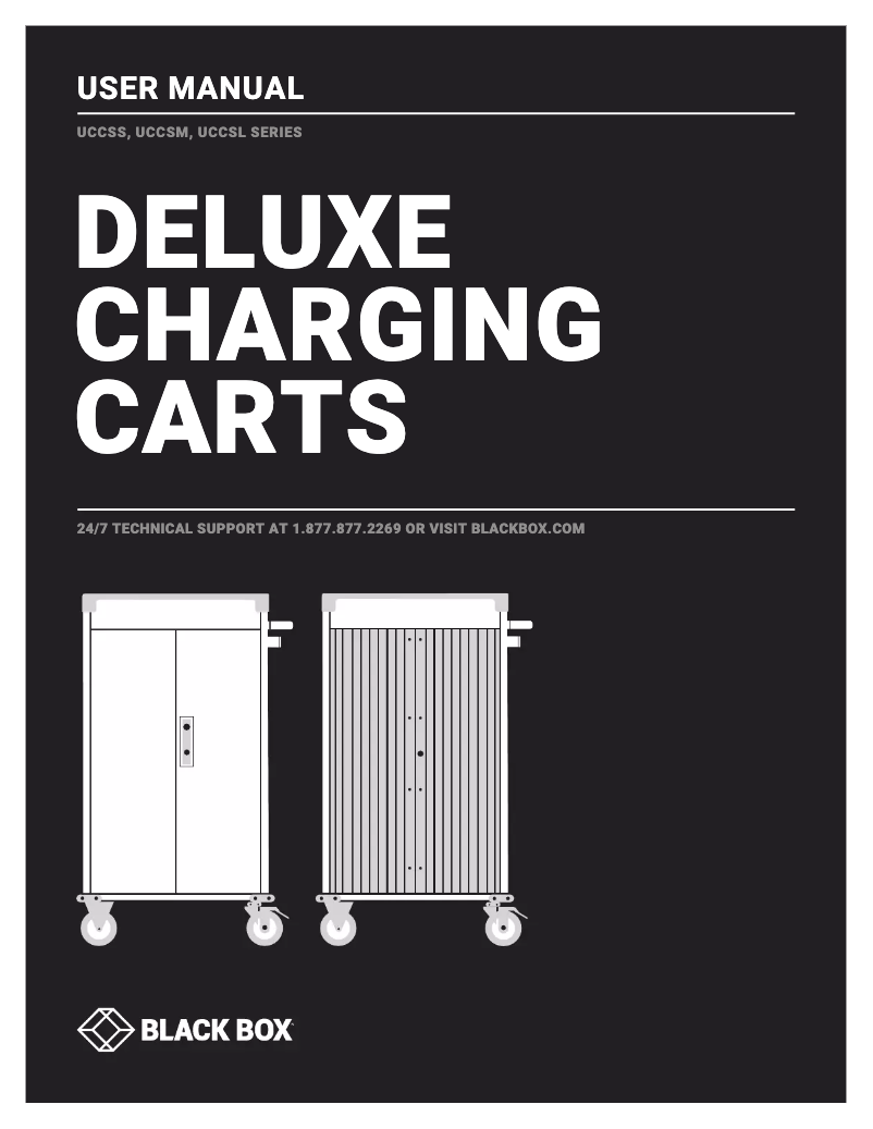 Page n°1 - Manuel utilisateur Black Box Deluxe UCCSM-10-30H-R2