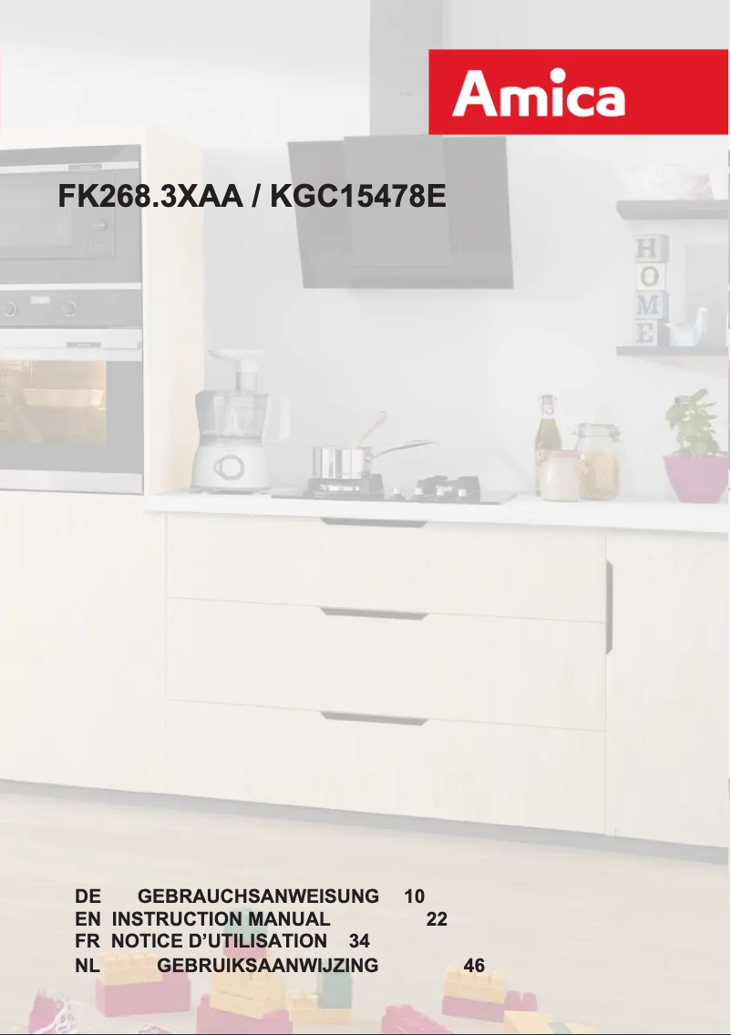 Image de la première page du manuel de l'appareil KGC 15478 E