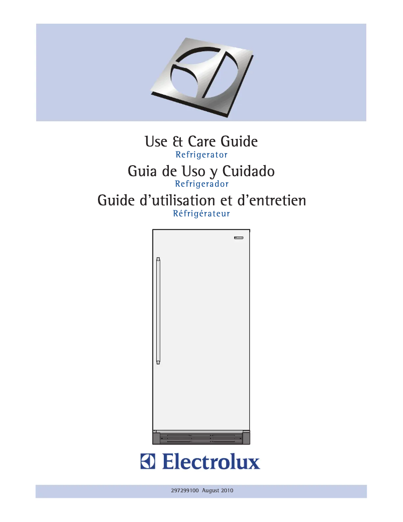 Page n°1 - Manuel utilisateur Electrolux EI32AR65JS