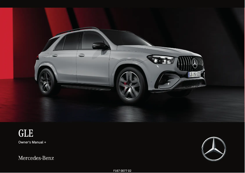 Página 1 del manual Manual de usuario Mercedes-Benz GLE (2024)