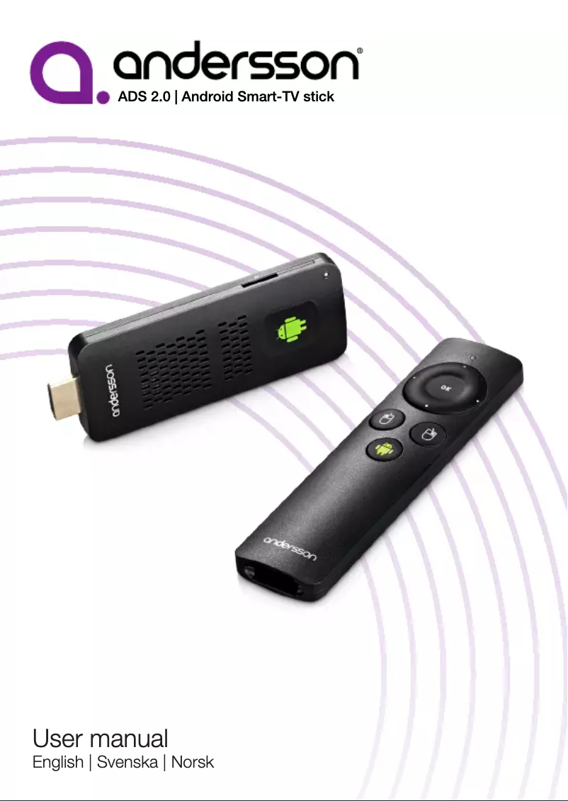 Image de la première page du manuel de l'appareil ADS 2.0