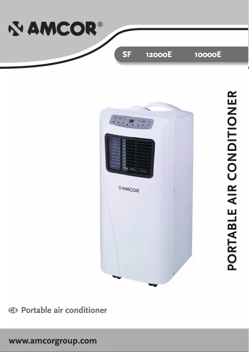 Page n°1 - Manuel utilisateur Amcor SF10000E