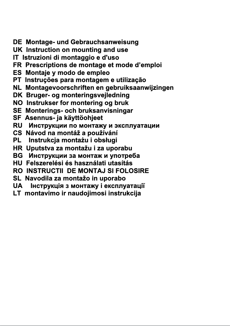 Page n°1 - Manuel utilisateur Gorenje ID2000P2