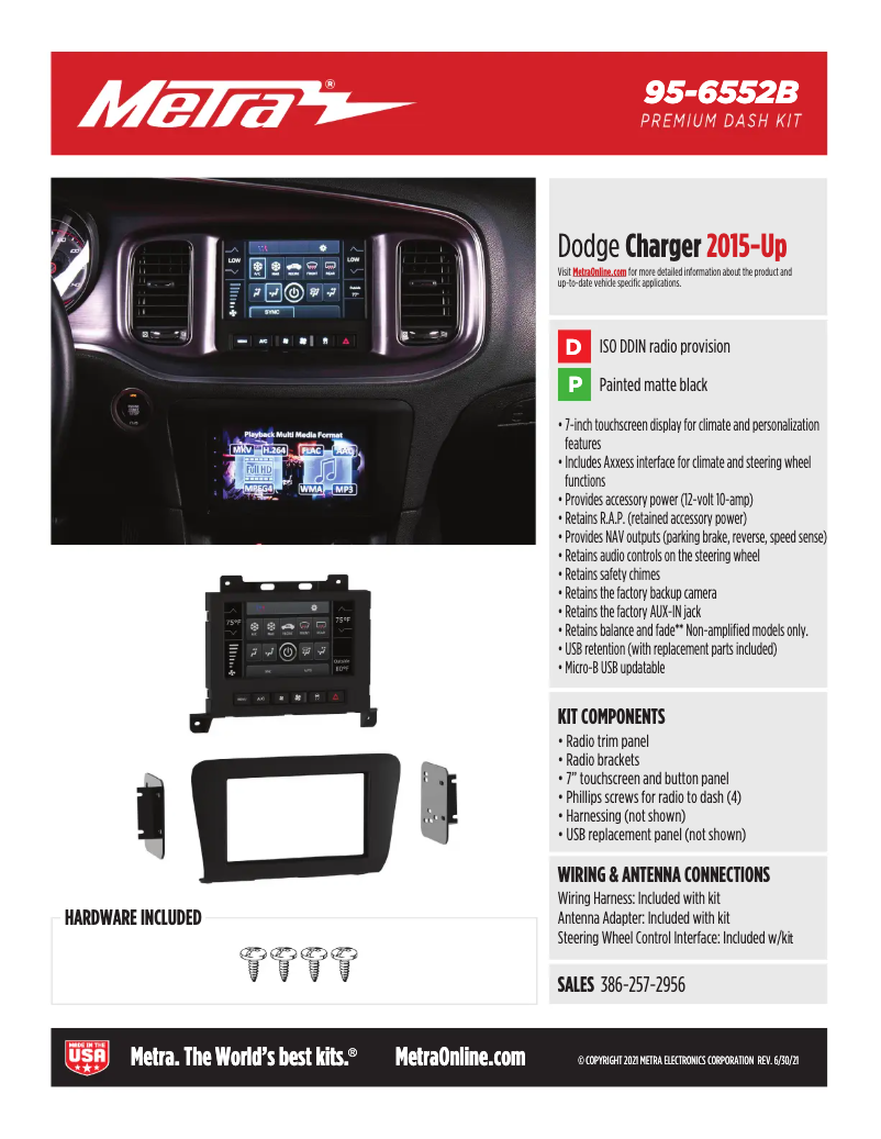 Image de la première page du manuel de l'appareil 95-6552B