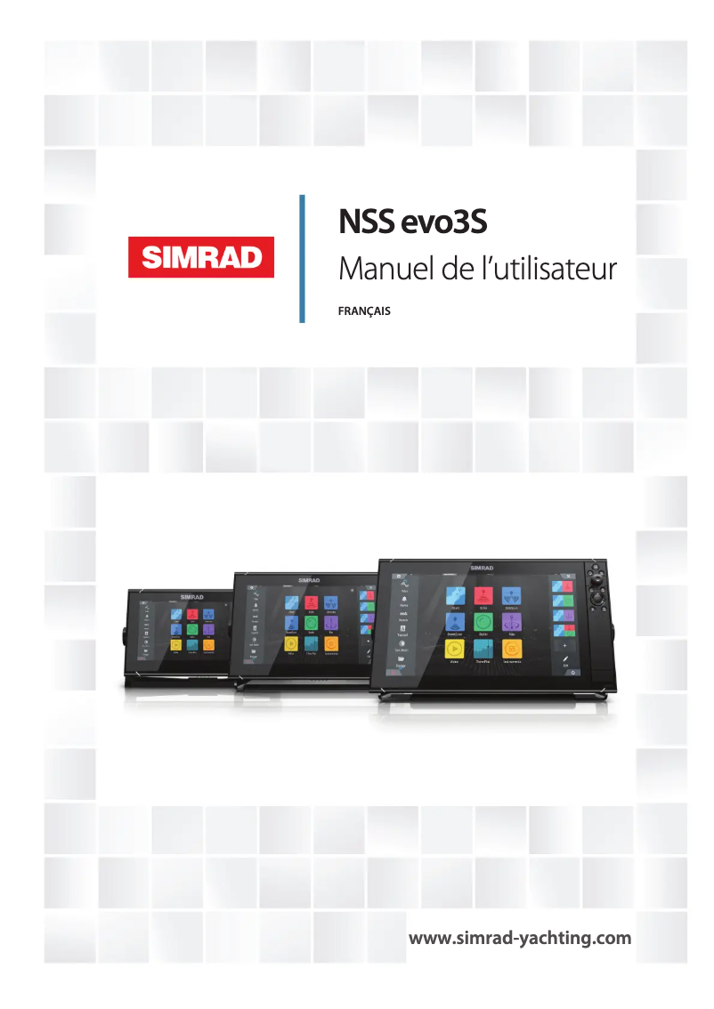 Page 1 de la notice Manuel utilisateur Simrad NSS evo3S