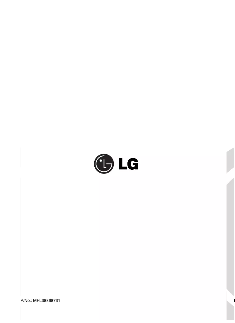 Page 1 de la notice Manuel utilisateur LG WD-12320BDK