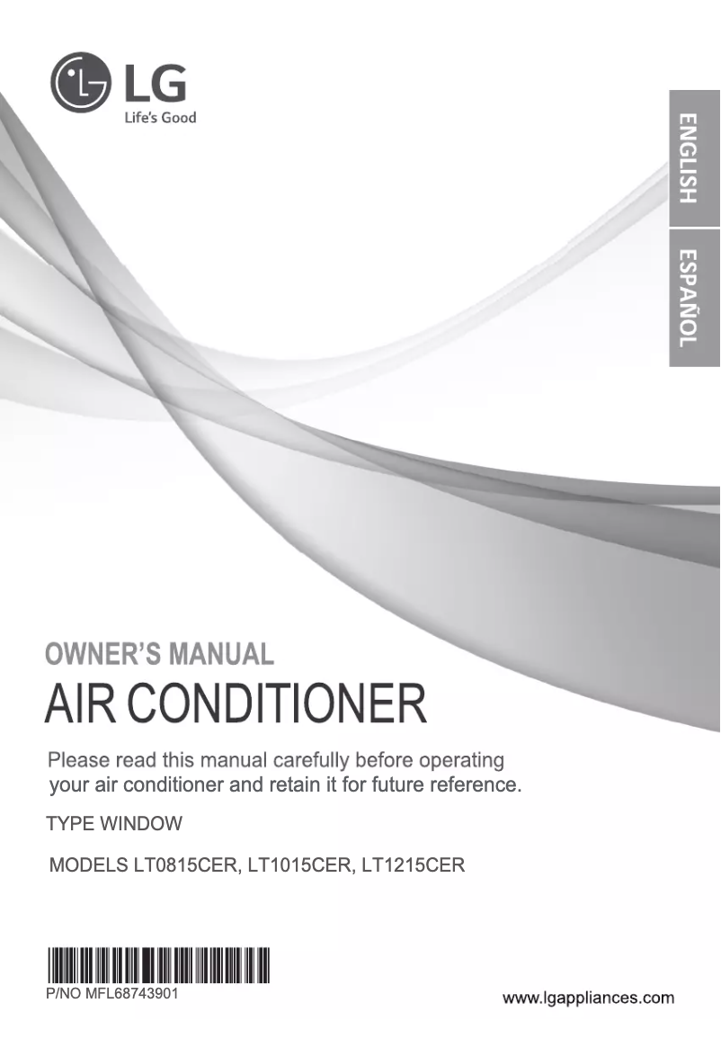 Page 1 de la notice Manuel utilisateur LG LT1215CER