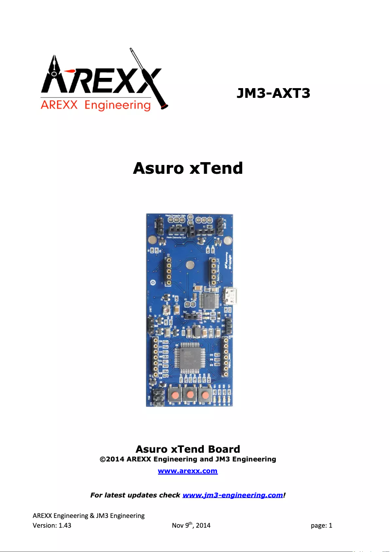 Página 1 del manual Manual de usuario AREXX JM3-BHT31