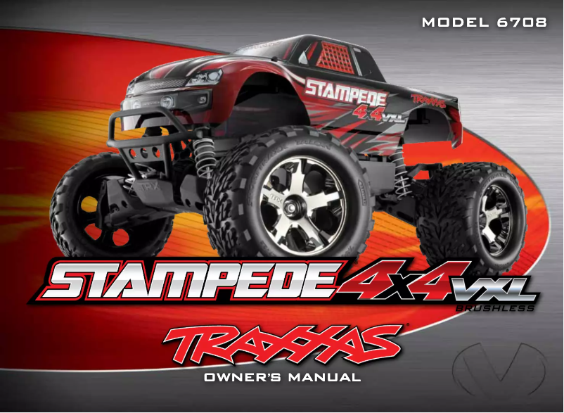 Image de la première page du manuel de l'appareil Stampede 4x4 VXL