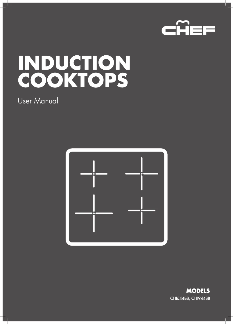 Image de la première page du manuel de l'appareil CHI644BB