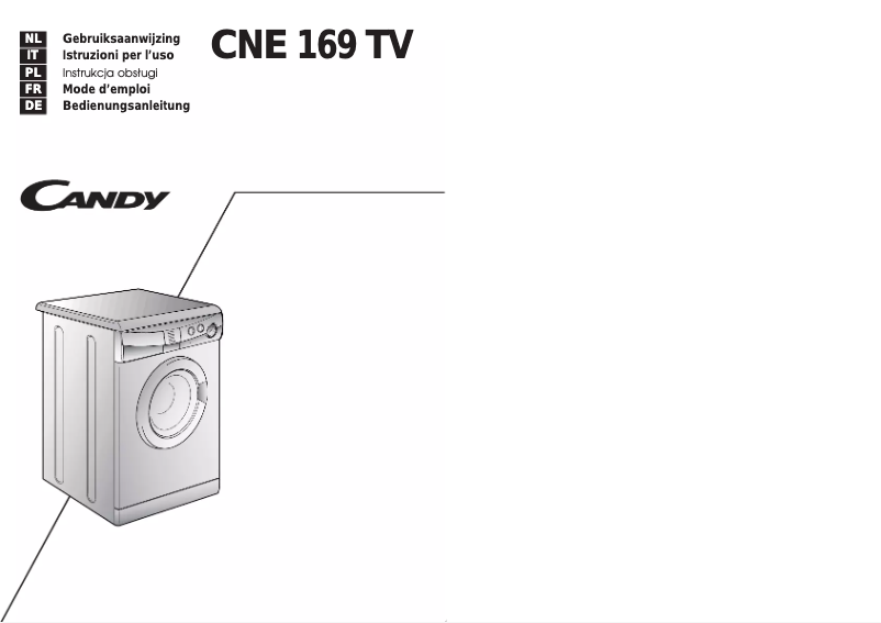 Image de la première page du manuel de l'appareil CNE169TV-83S