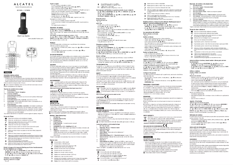 Página 1 del manual Manual de usuario Alcatel D135