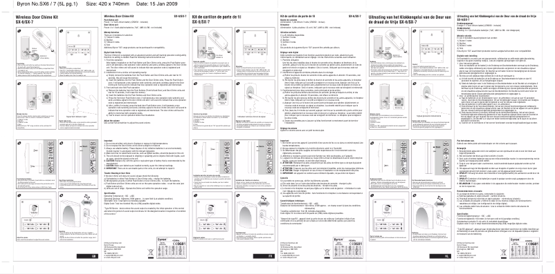 Página 1 del manual Manual de usuario Elro SX6