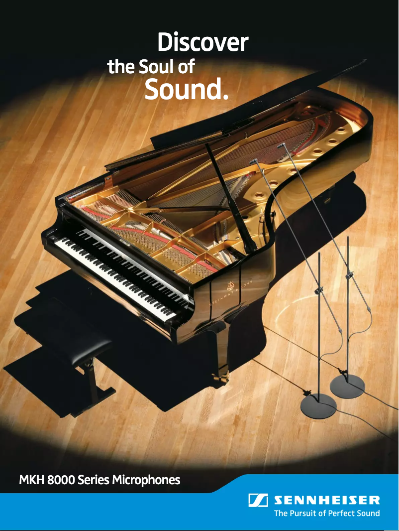 Image de la première page du manuel de l'appareil MKH 8050