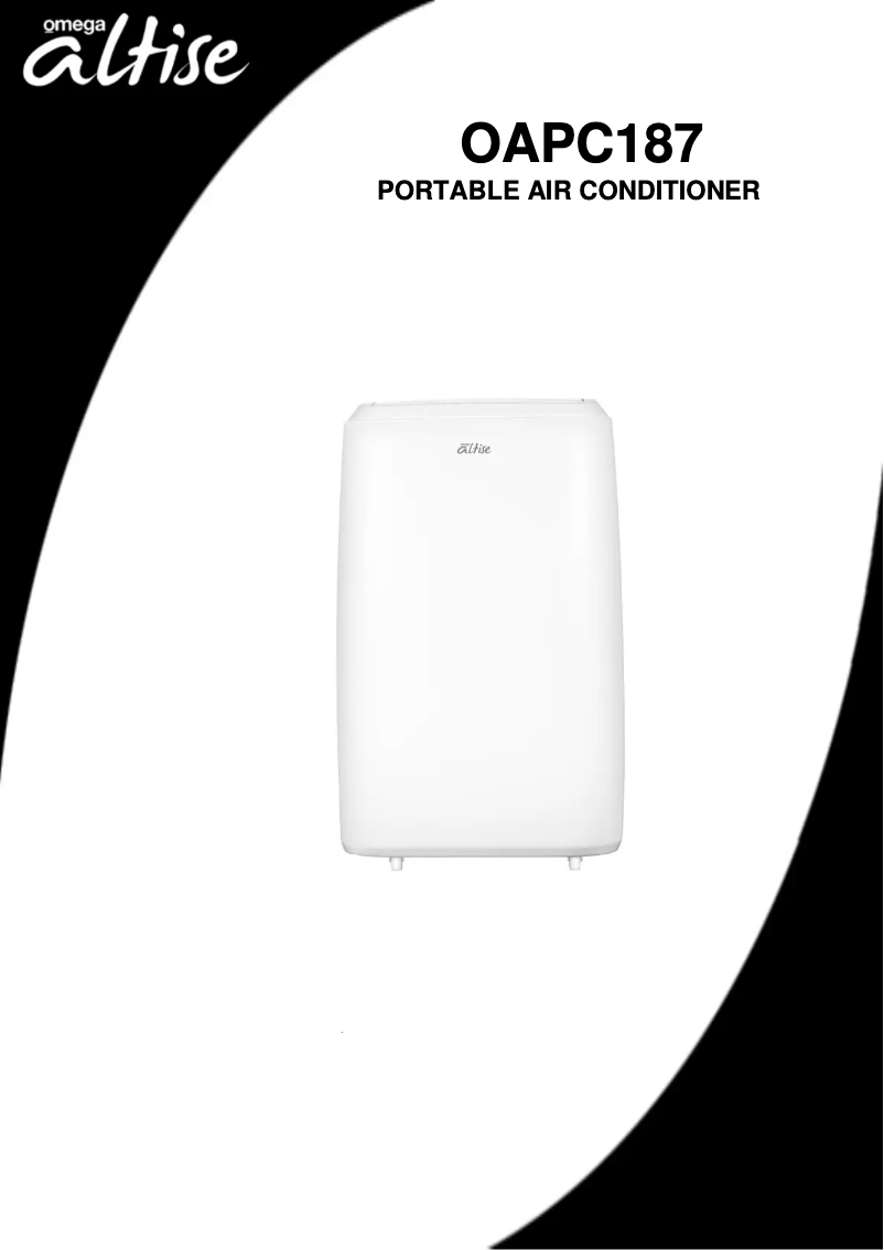 Image de la première page du manuel de l'appareil OAPC187
