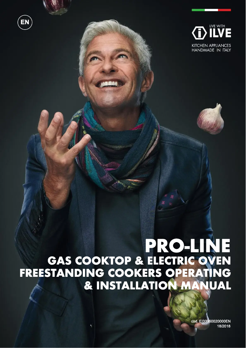 Page n°1 - Manuel utilisateur Ilve NT96WMP