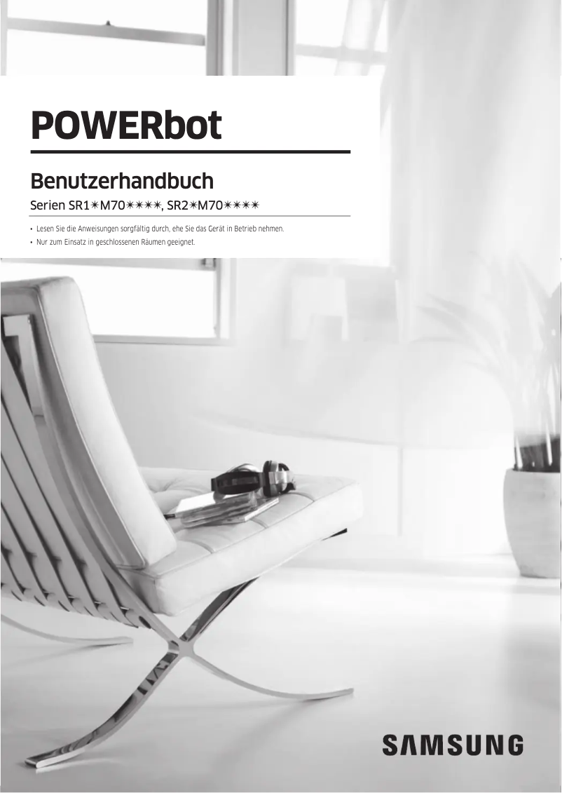 Image de la première page du manuel de l'appareil POWERbot Smart Control