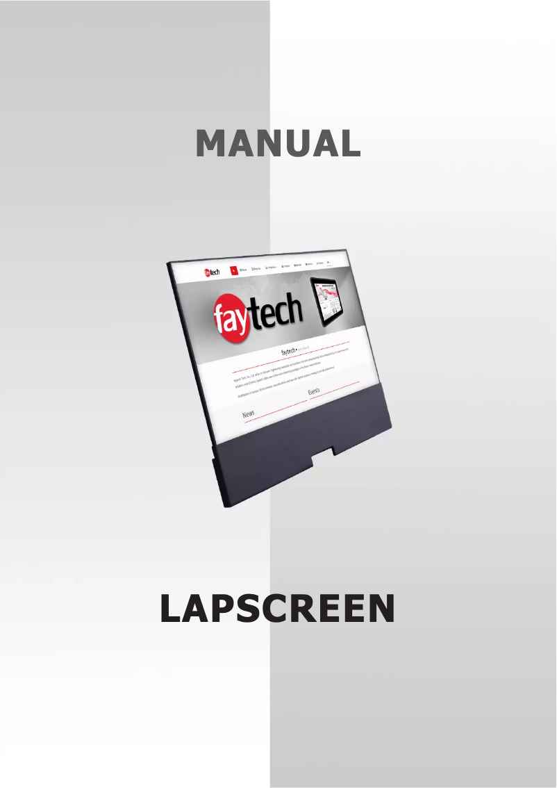 Página 1 del manual Manual de usuario Faytech FT125TMLSC