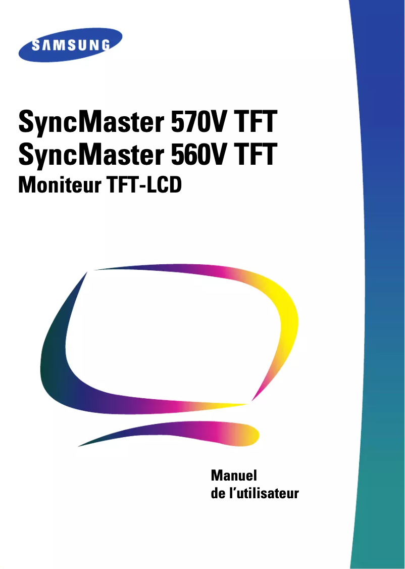 Page n°1 - Manuel utilisateur Samsung 570VTFT
