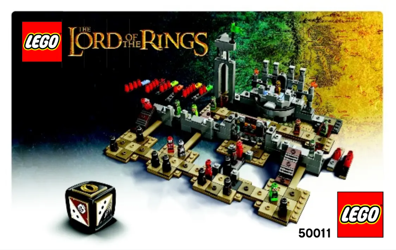 Page 1 de la notice Manuel utilisateur Lego Lord of the Rings (TM) The Battle for Helms