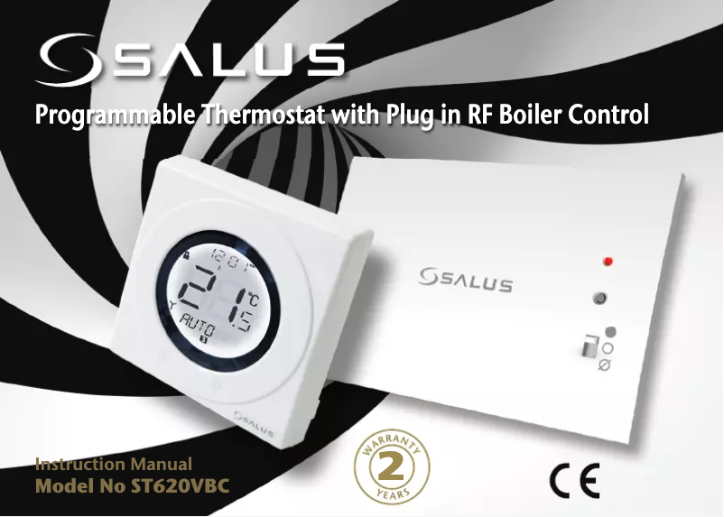 Page 1 de la notice Manuel utilisateur Salus ST620VBC