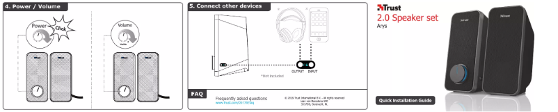 Page n°1 - Manuel utilisateur Trust Arys 2.0 20179