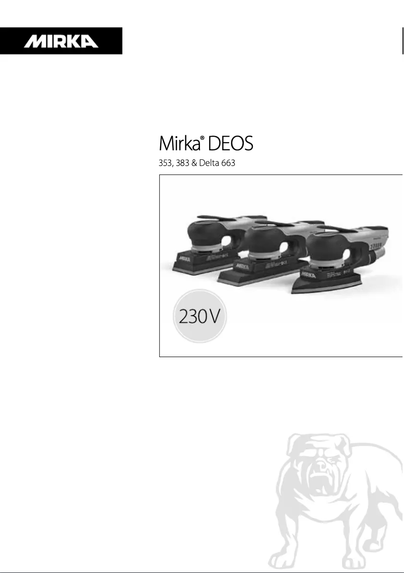 Image de la première page du manuel de l'appareil DEOS 353CV