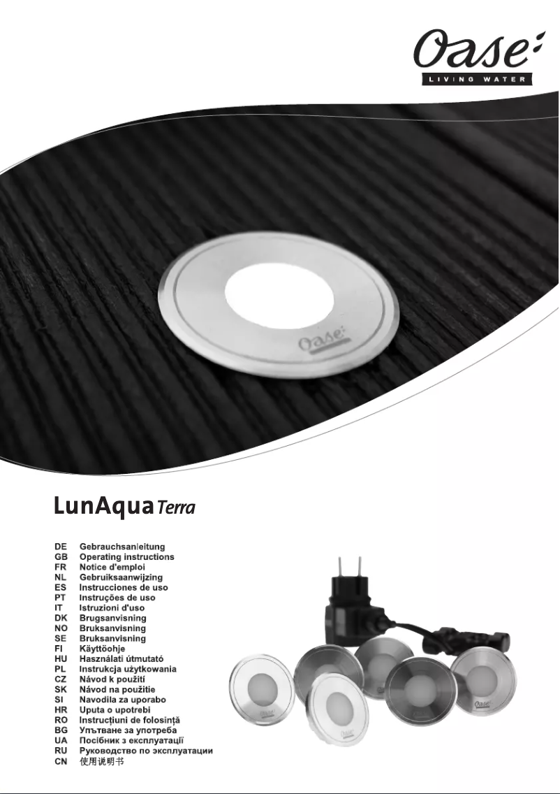 Image de la première page du manuel de l'appareil LunAqua Terra LED Set 6