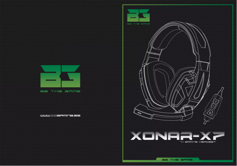 Page n°1 - Manuel utilisateur BG Xonar-X7