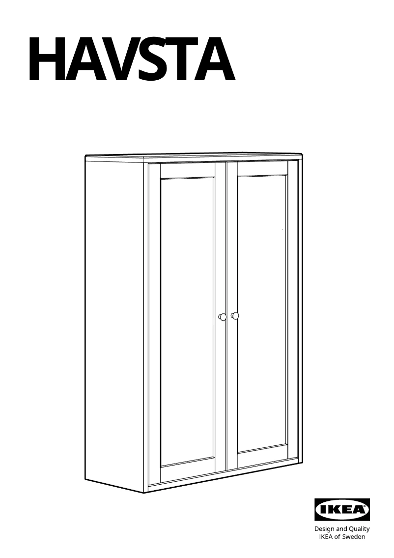 Imagen de la primera página del manual del dispositivo HAVSTA 305.292.50