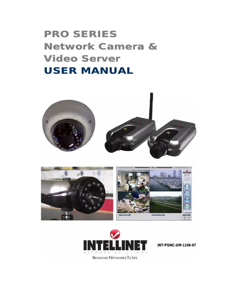 Página 1 del manual Manual de usuario Intellinet INT-PSNC-UM-1106-07