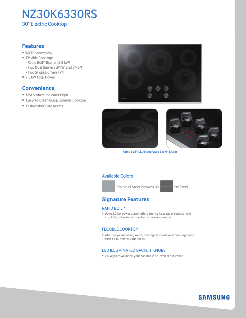 Image de la première page du manuel de l'appareil NZ30K6330RG