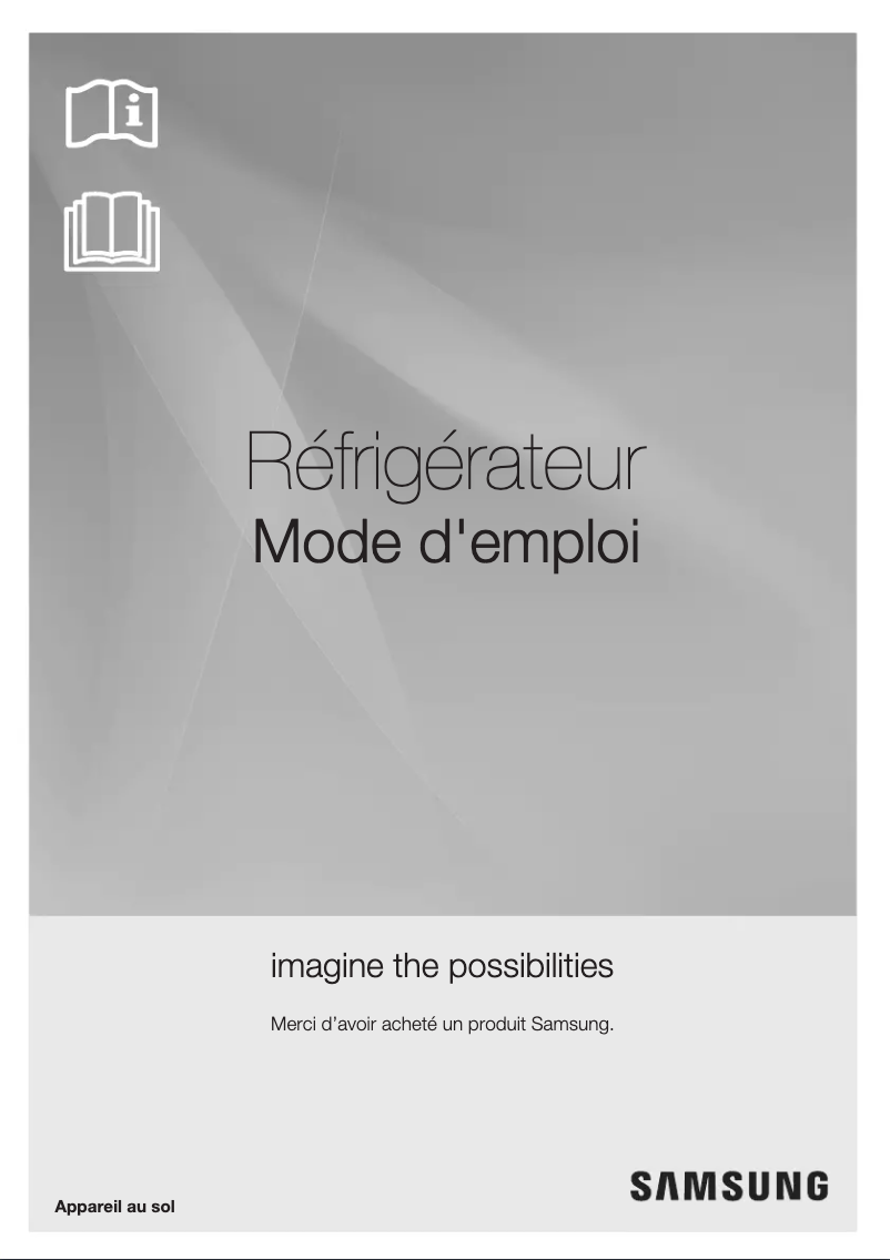 Image de la première page du manuel de l'appareil RT25FARADWW