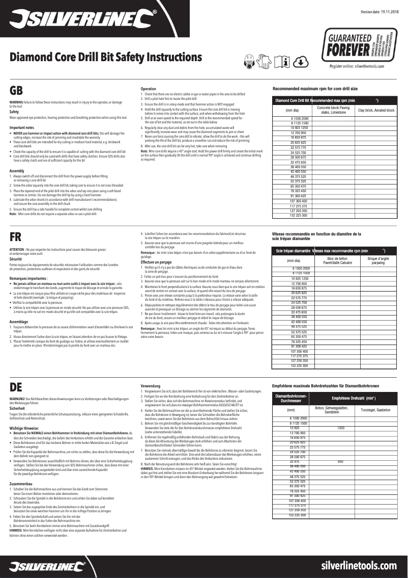 Image de la première page du manuel de l'appareil 891216