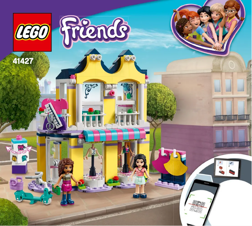 Page n°1 - Manuel utilisateur Lego Friends 41427