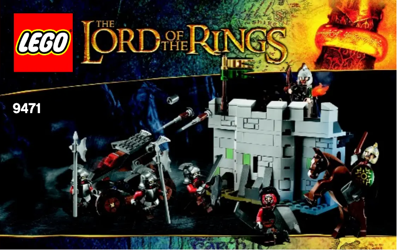 Page n°1 - Manuel utilisateur Lego Lord Of The Rings 9471