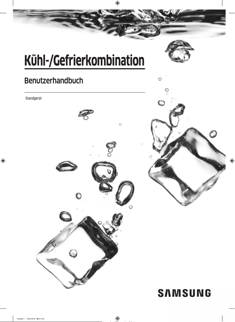Image de la première page du manuel de l'appareil RF2CA967FSL