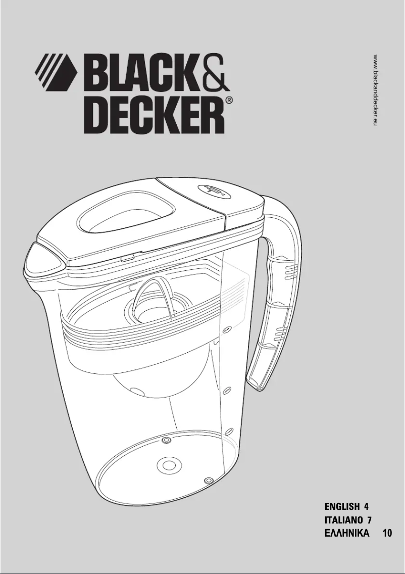 Page n°1 - Manuel utilisateur Black & Decker WJD225